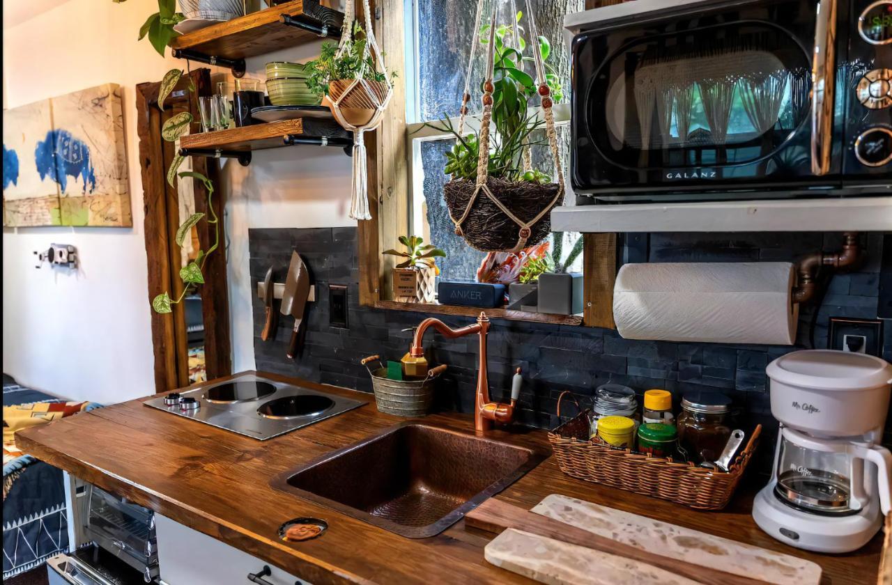 坦帕Cozy Af Tiny-House Oasis别墅 外观 照片